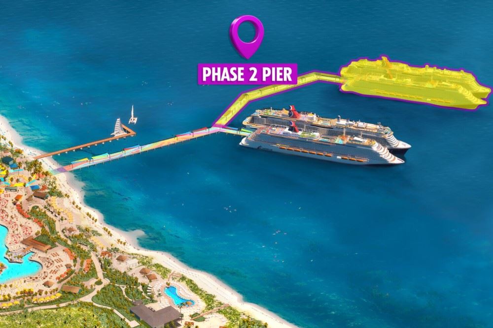 Carnival Corp. to Add Pier Space to As-Yet-Unfinished Celebration Key