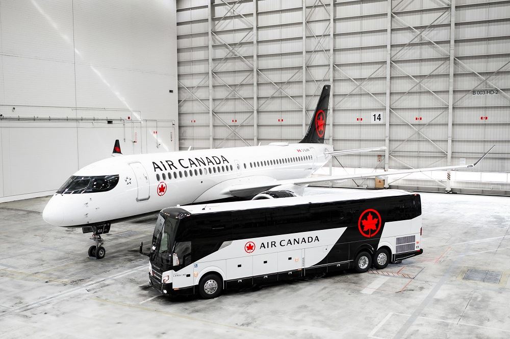 Air Canada Is Connecting Two Ontario Airports with Toronto Pearson Via Coach Buses