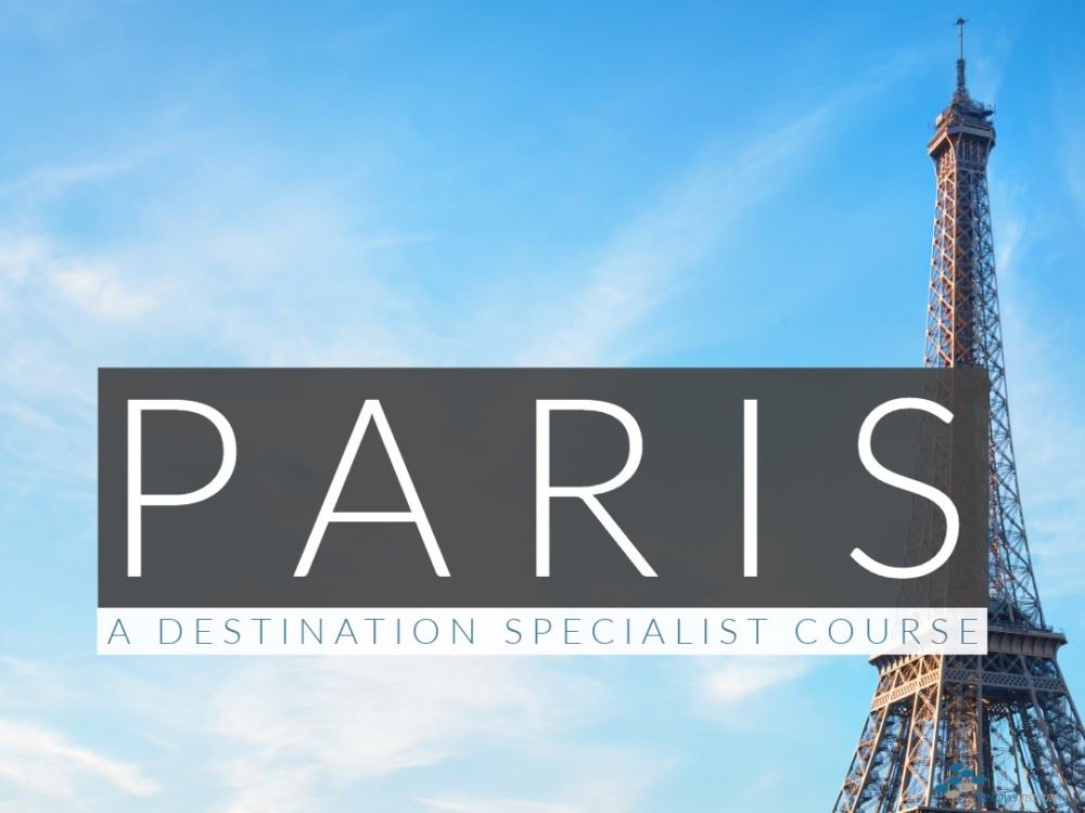 The Travel Institute Launches Paris Destination Specialist Course