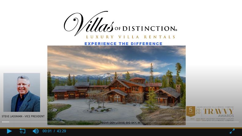 The Complete Guide Villas of Distinction&#8217;s Domestic Villa Portfolio