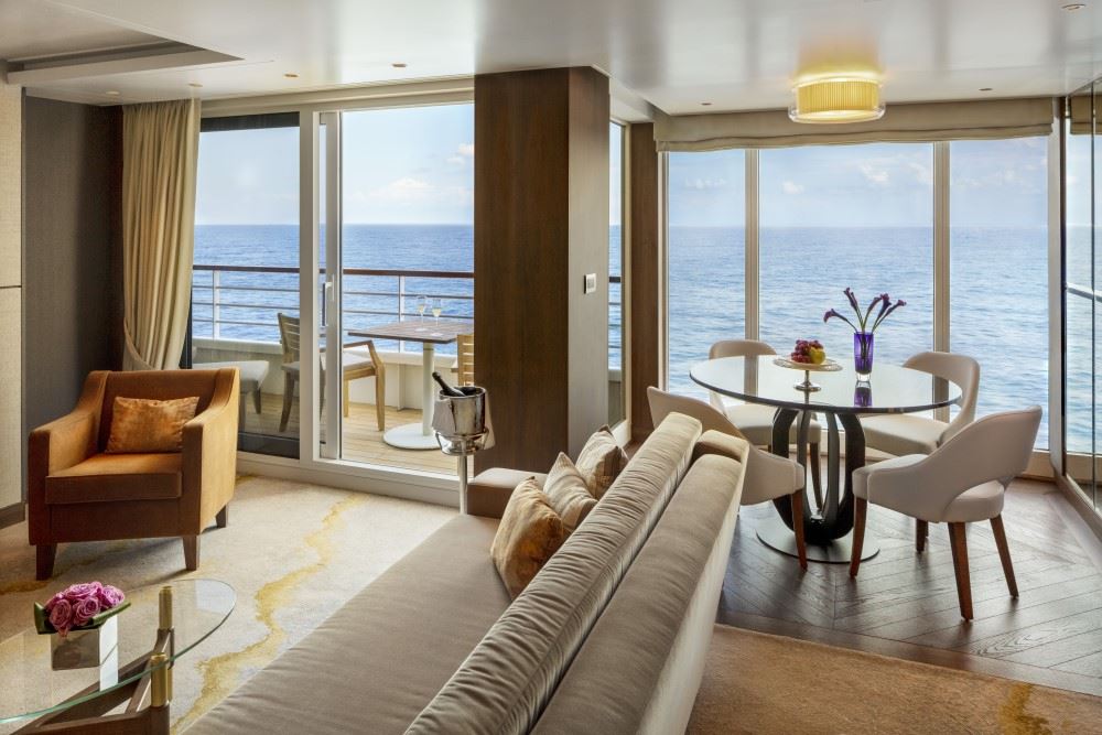 The Three Highest-End Suites Aboard Crystal Symphony