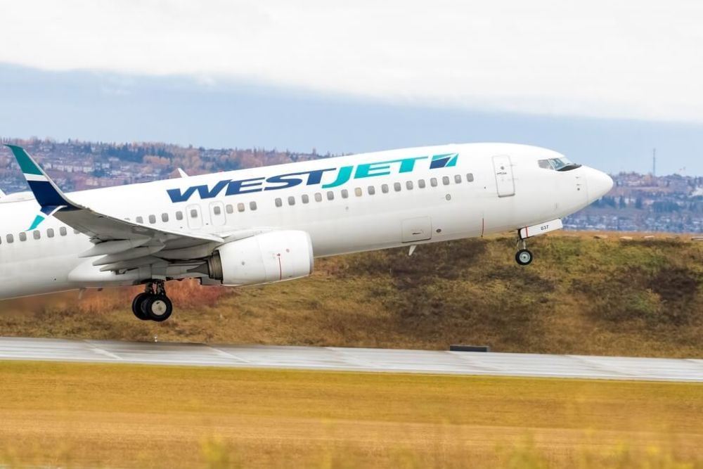 WestJet jet