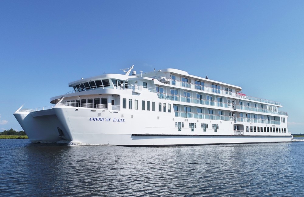 American eagle coastal cruise ship