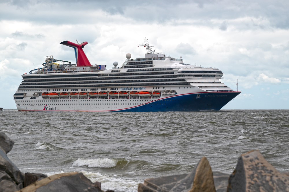 carnival sunshine near charleston south carolina