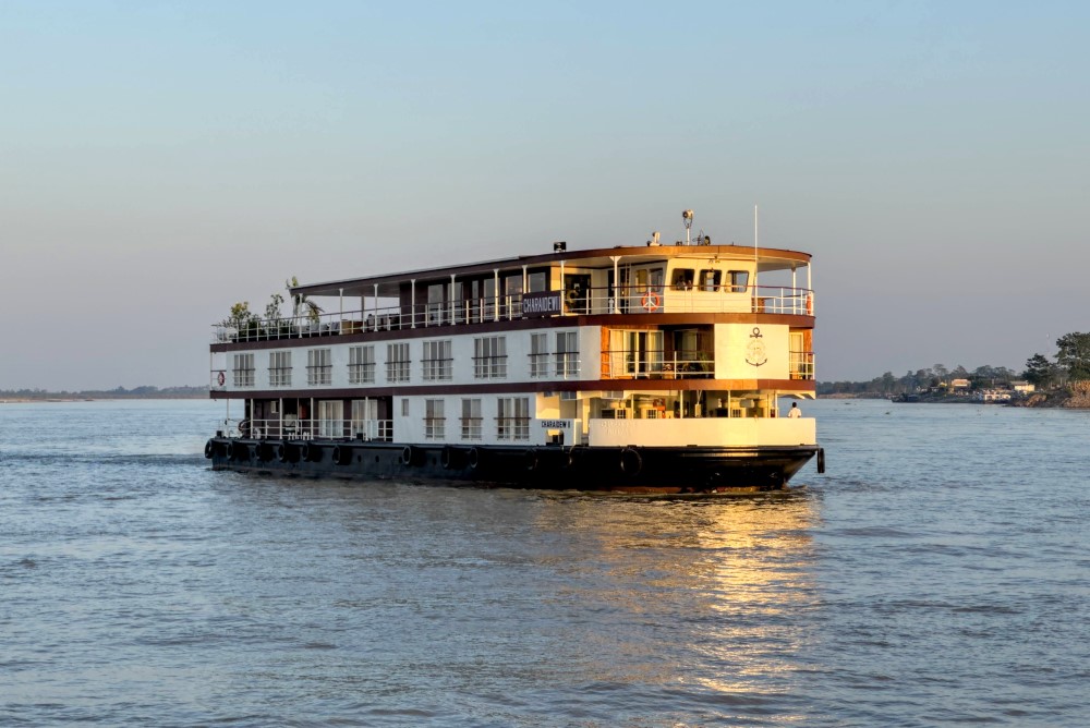 charaidew ii river ship in india