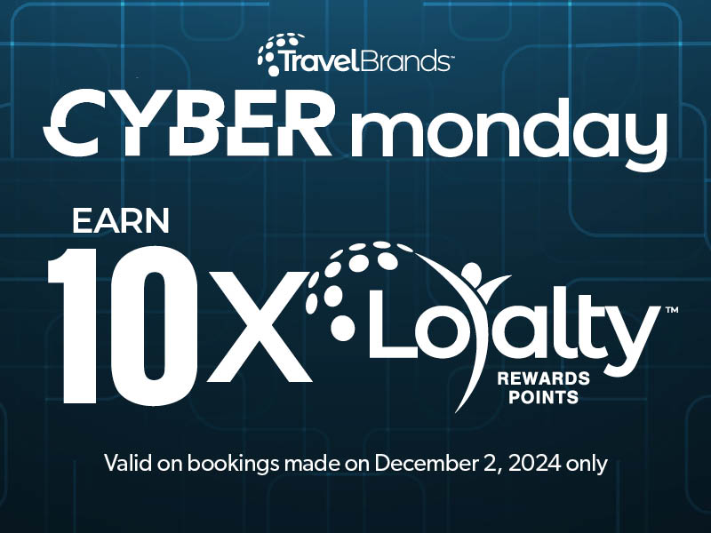 TravelBrands Cyber Monday