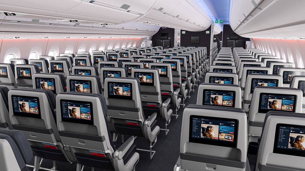 Delta Air Lines new main cabin look