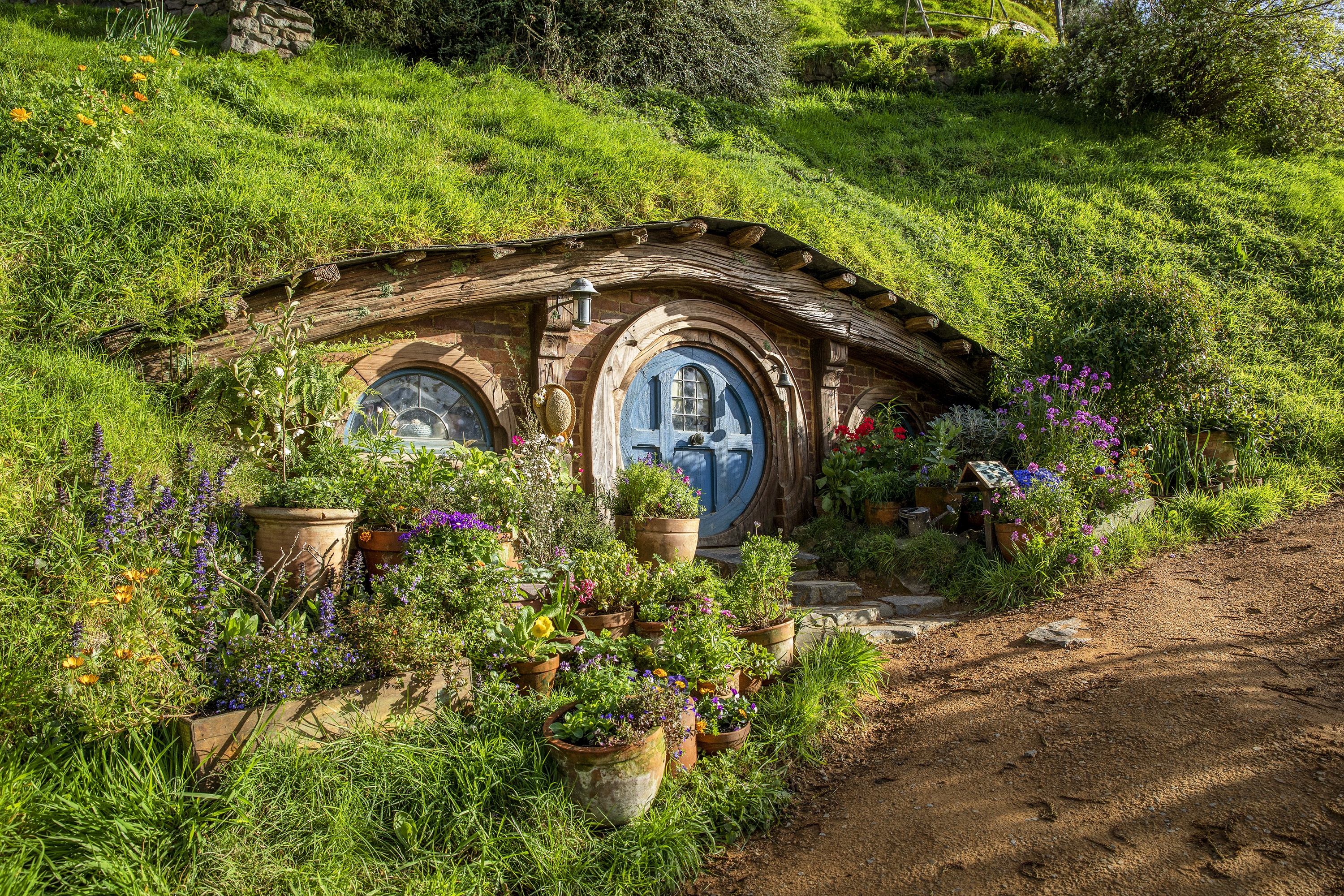 New Zealand, North Island, Matamata, Hobbiton Village