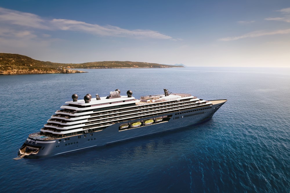 rendering of The Ritz-Carlton yacht Luminara