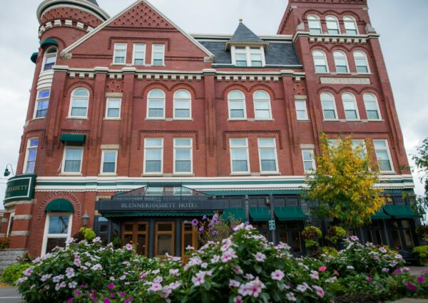 The Blennerhassett Hotel & Spa front view during the day 