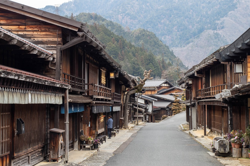 A village in Nagano Prefecture 