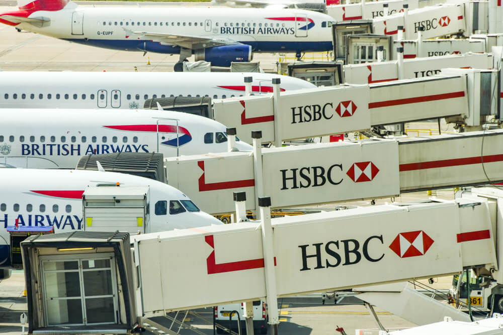 British Airways planes at London Gatwick