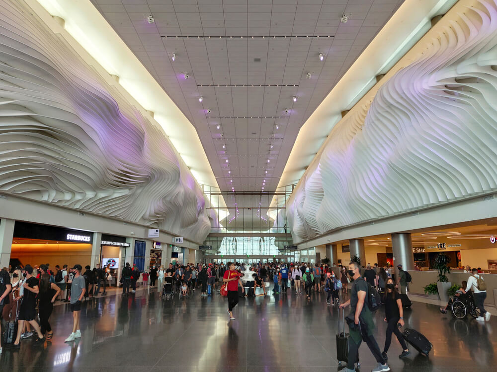 Salt Lake City International Airport inside