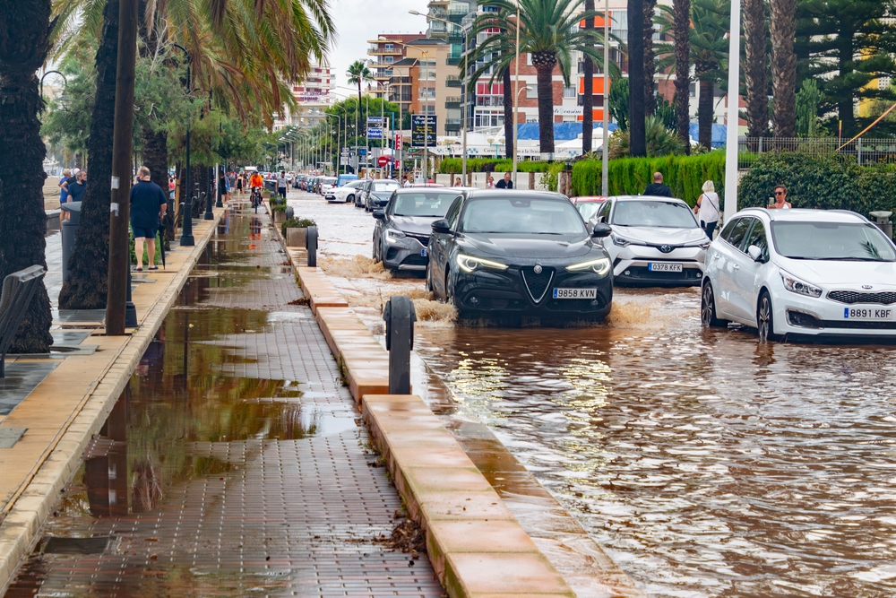 Flooding in Valencia.