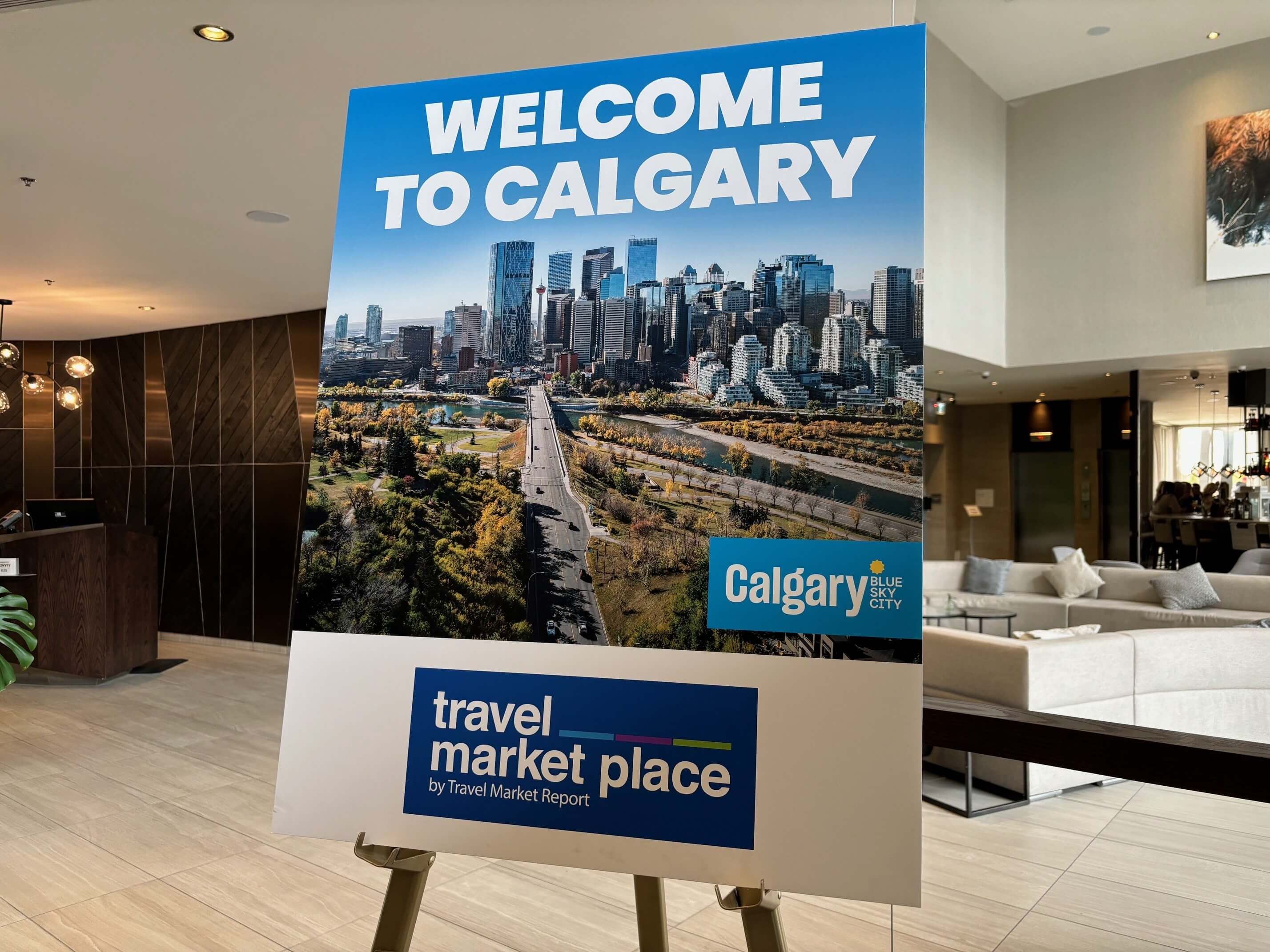 TMP Calgary Welcome Sign