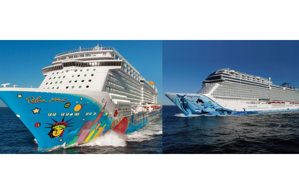 norwegian breakaway and norwegian bliss cruise ships