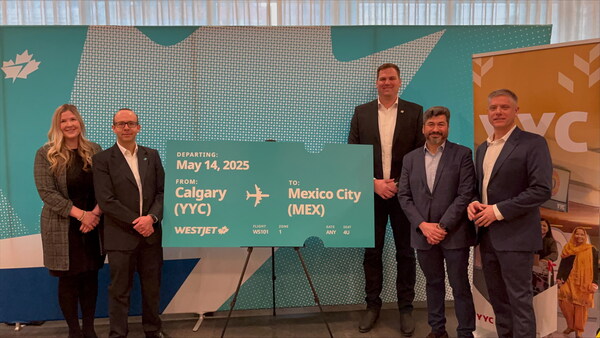 WestJet Asserts Mexico Dominance with New YYC-MEX Flights