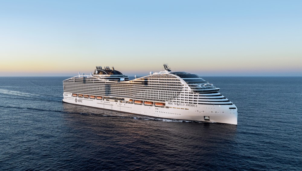 Rendering of MSC World America