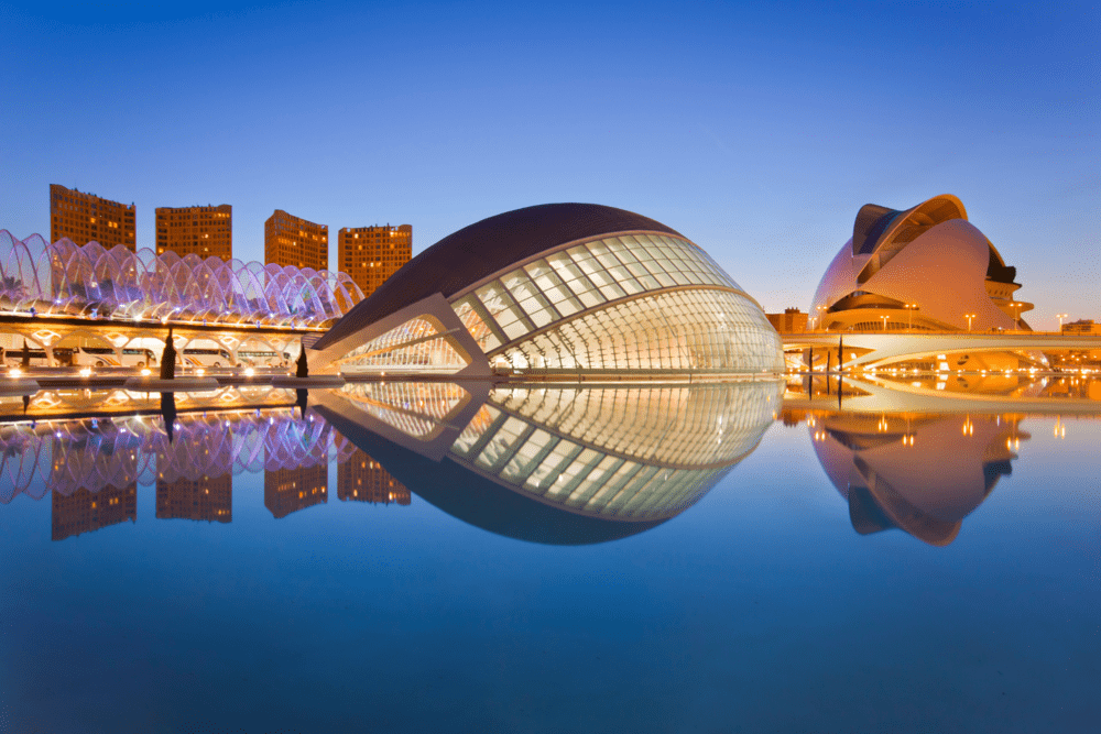 Ciudad de las Artes y las Ciencias in Valencia, Spain by CIE Tours 