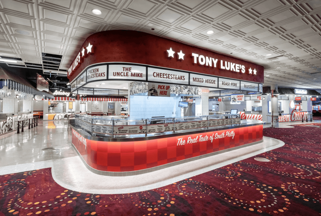 Tony Luke's cheesesteaks in Rio Las Vegas